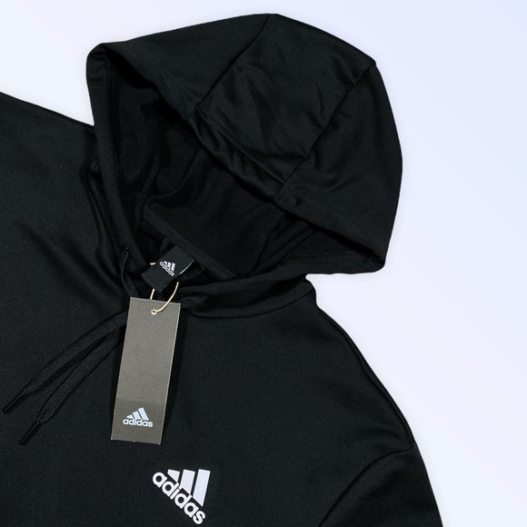 ADIDAS Aeroready Designed to Move Sport Motion Logo Hoodie Jacket - Picture 3 of 3